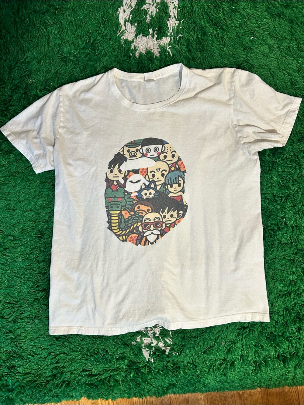 Bape Dragon Ball Ape Head T-Shirt